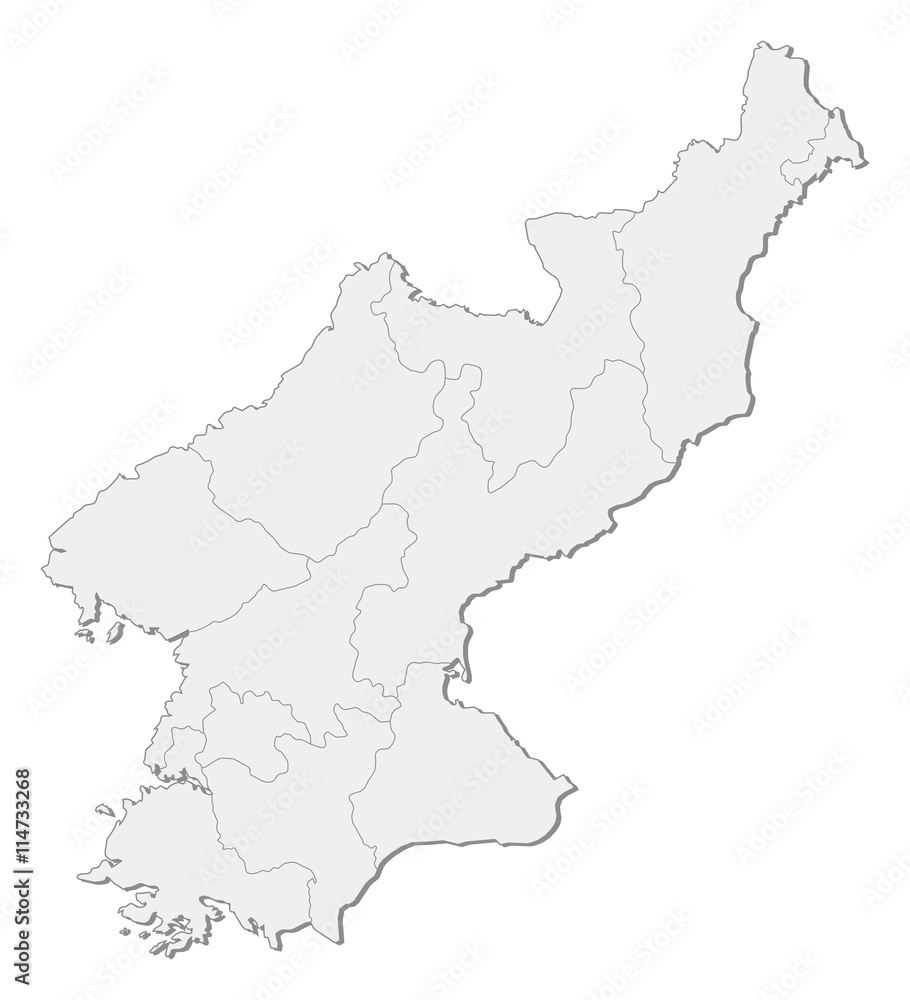 Map - North Korea Map - North Korea