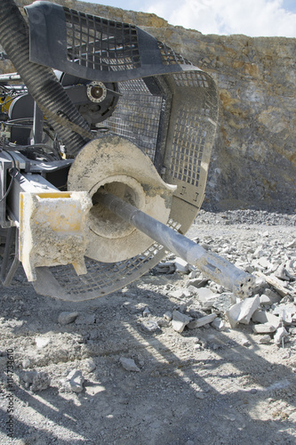 Drilling machine - close-up of an oil drill - Core Drilling