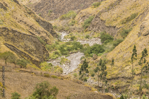 Nariz del Diablo Trip Landscape Scene