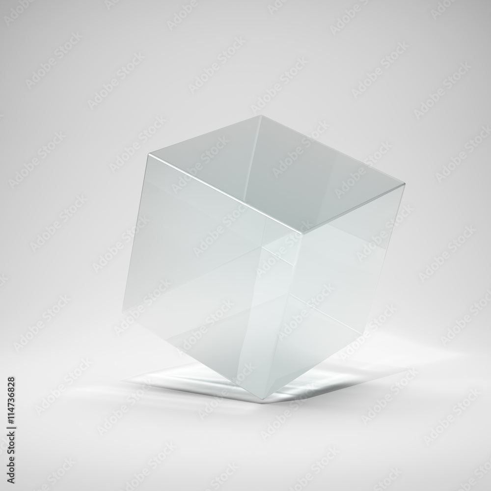 Glass cube Glass cube