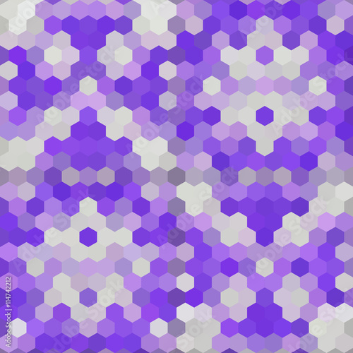 Wallpaper Mural Kaleidoscopic low poly hexagon style vector mosaic background Torontodigital.ca