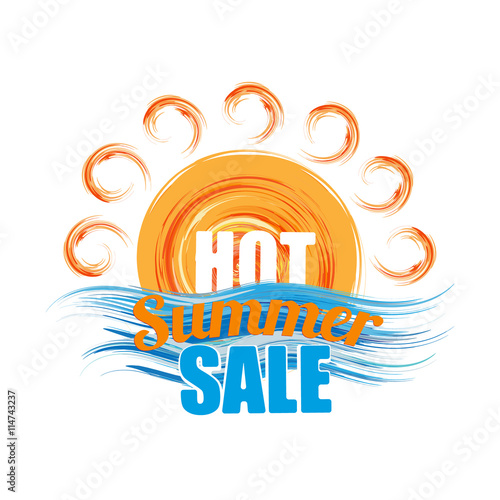 hot summer sale banner