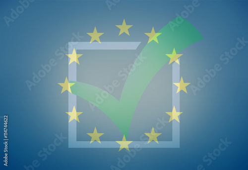 Europe Tick Check Design Bl...