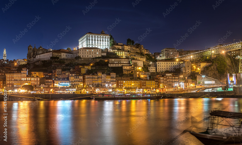 Porto Harbour Night