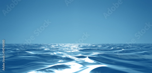illustration with ocean