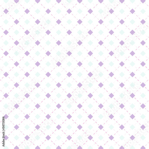 Cool color squares pattern background. Geometric shape pattern. 