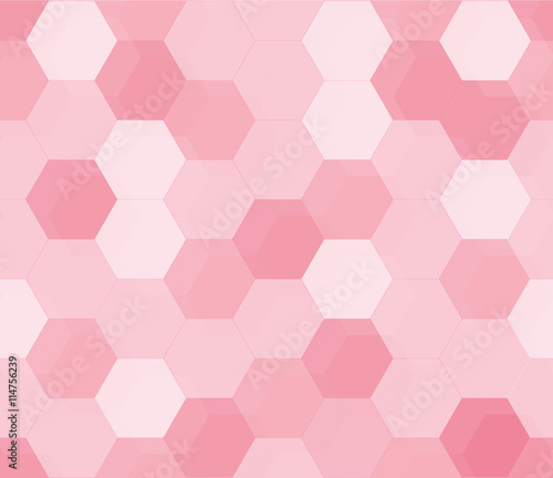 Seamless pink pastel polygonal pattern background,tile,vector illustration