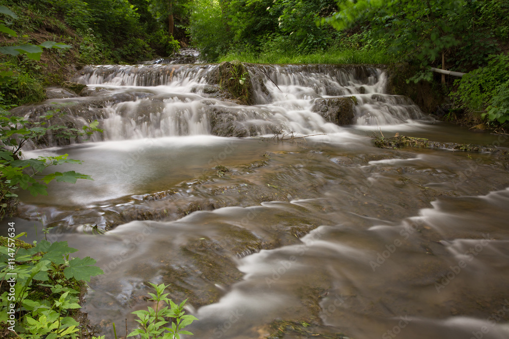 River in movement River in movement
