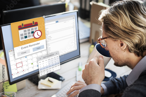 Appointment Event Reminder Planner Concept