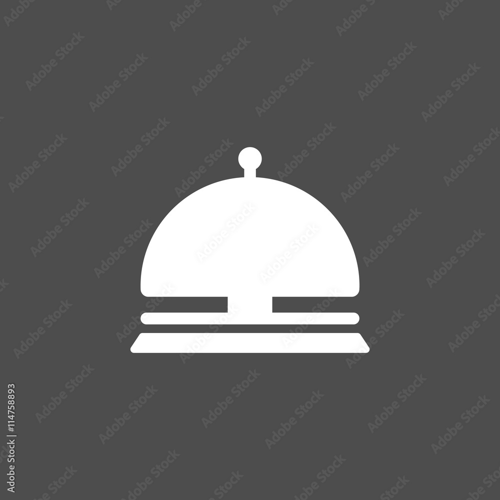 Campana de servicio de la recepción de un hotel Campana de servicio de la recepción de un hotel