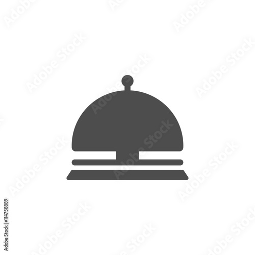 Campana de servicio de la recepción de un hotel