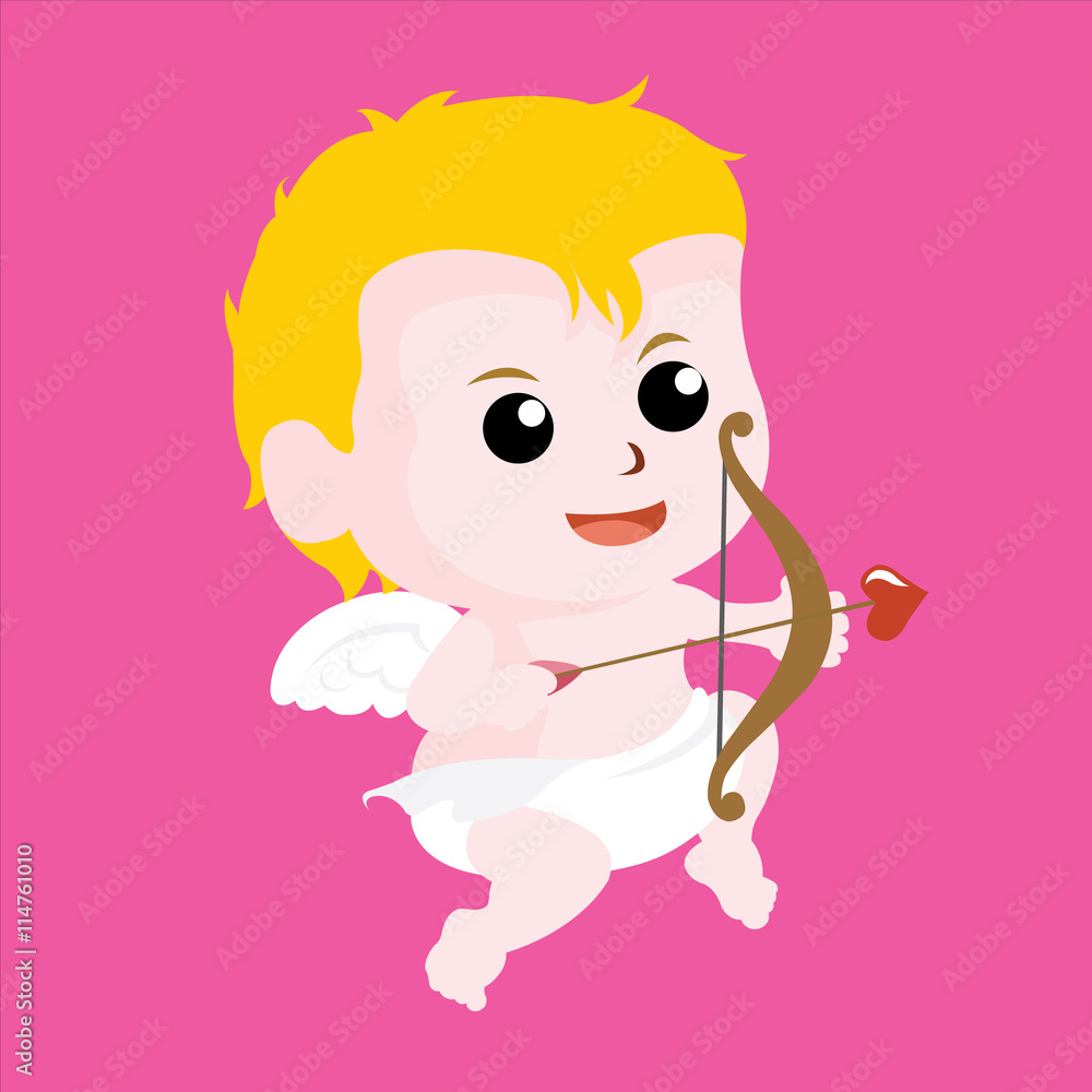 Fototapeta premium Cupid Character