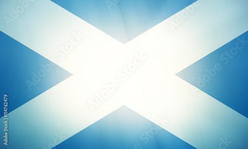 Scotland Flag modern mix re...