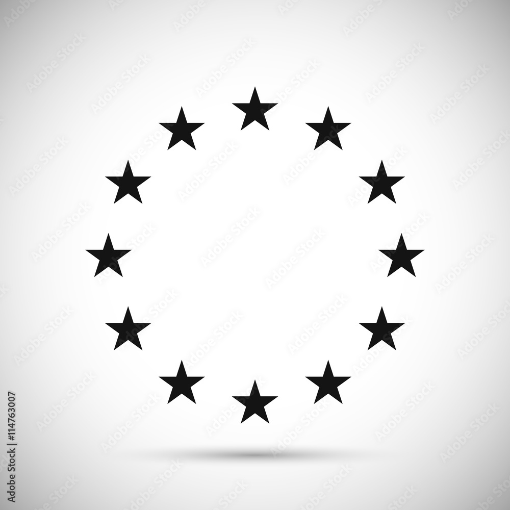 The wreath of stars of the EU The wreath of stars of the EU
