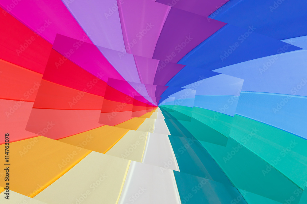 Fototapeta premium vortex of colours effect droste
