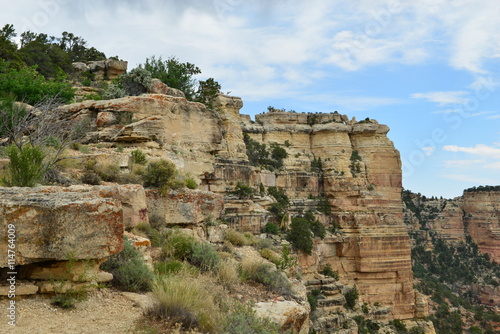 The North Rim of the Grand Canyon in June.