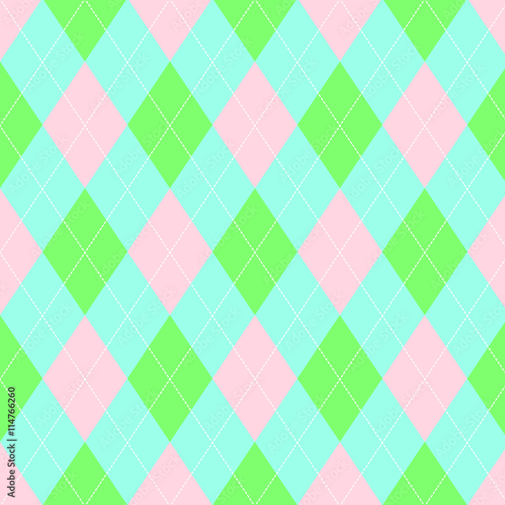 Seamless argyle pattern. Diamond shapes background. Seamless argyle pattern. Diamond shapes background.