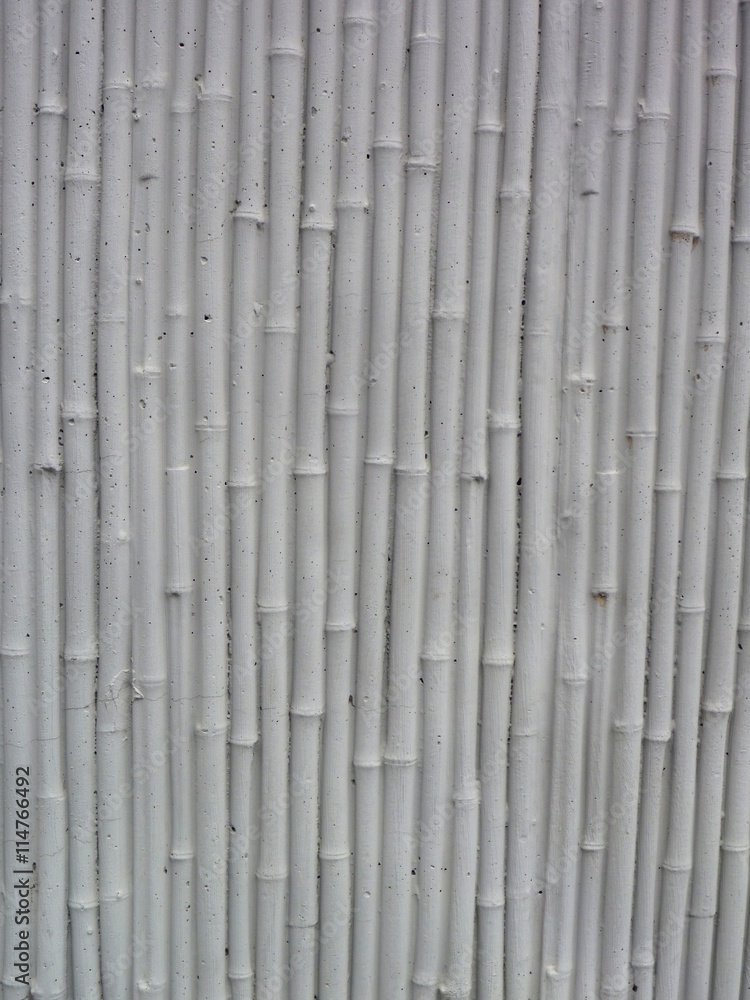 bamboo textured grey concrete wall detail bamboo textured grey concrete wall detail