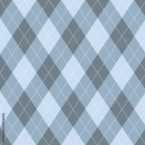 Seamless argyle pattern. Di...