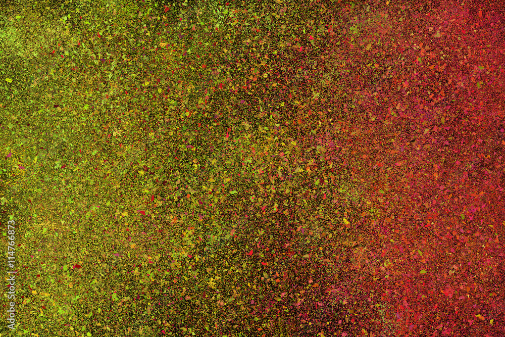 Colourful abstract powder explosion on a black background Colourful abstract powder explosion on a black background