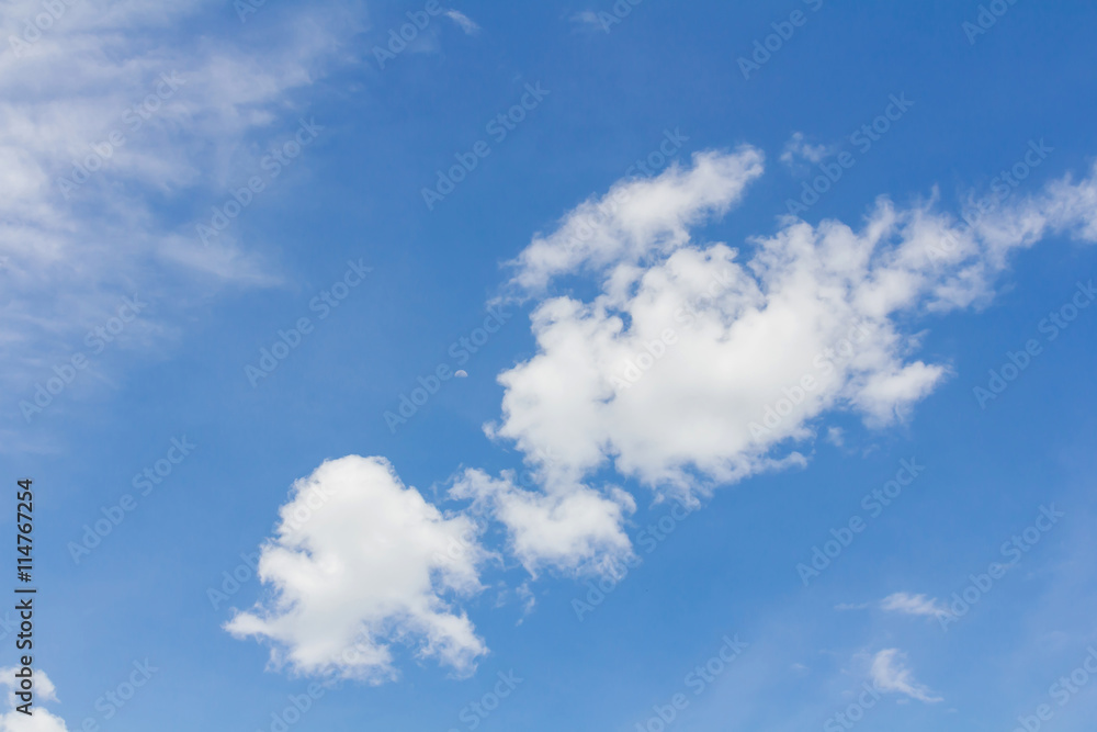 blue sky with cloud closeup blue sky with cloud closeup