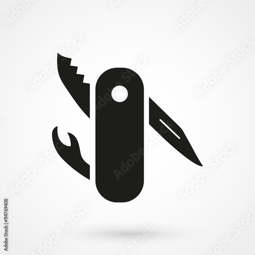 Swiss knife icon