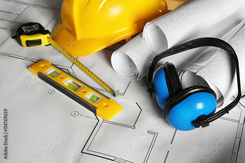 Construction plans and buil...