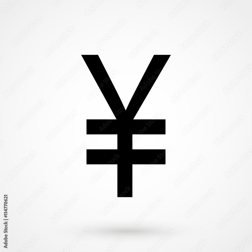 Obraz premium yen icon