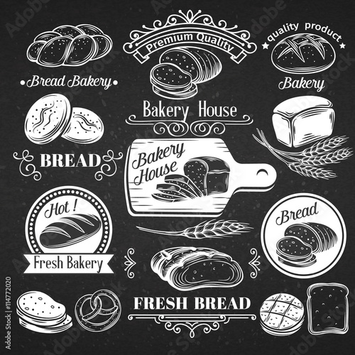 Vintage Label Decorative Bread.