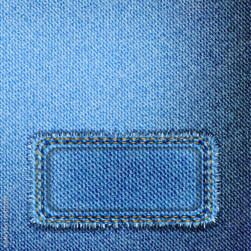 Vector denim texture.