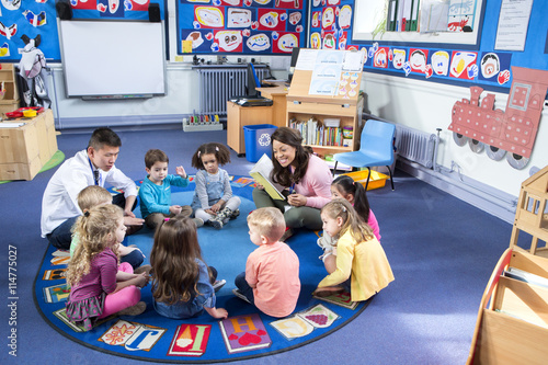 Story Time at Nursery photo