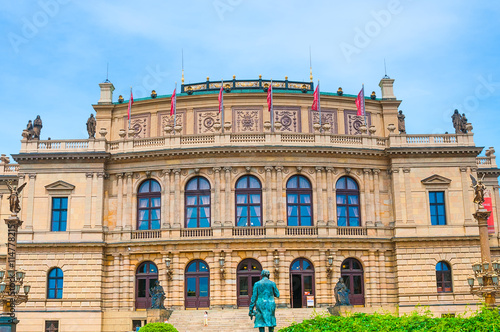 Canvas Print Rudolfinum Concert Hall in Prague, Czech Republic