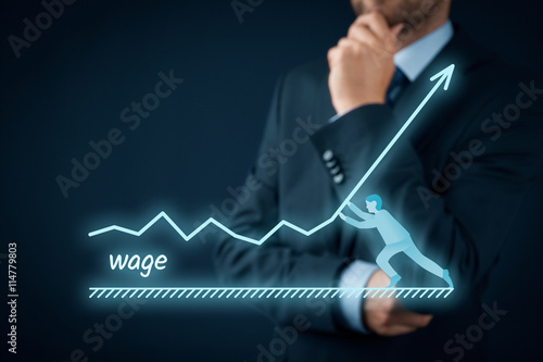фотографія Wage increase