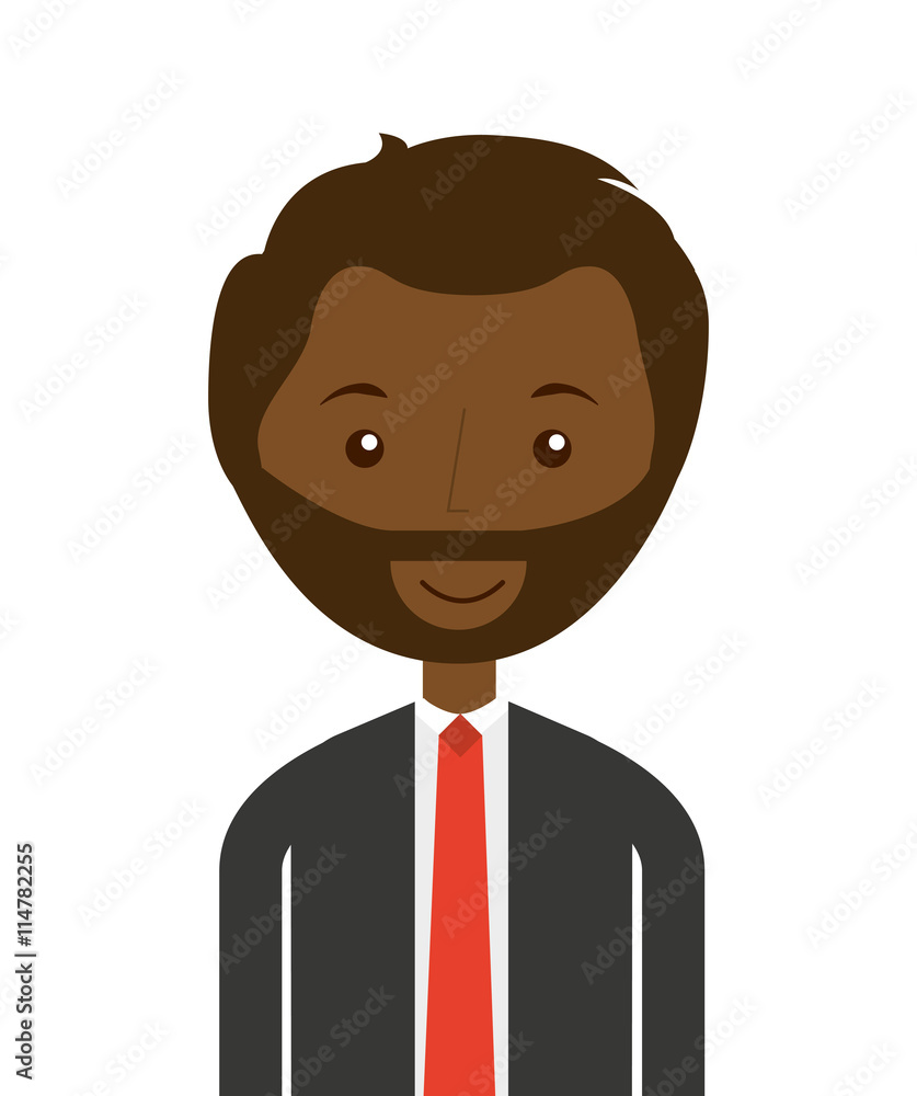 businessman avatar isolated icon design businessman avatar isolated icon design