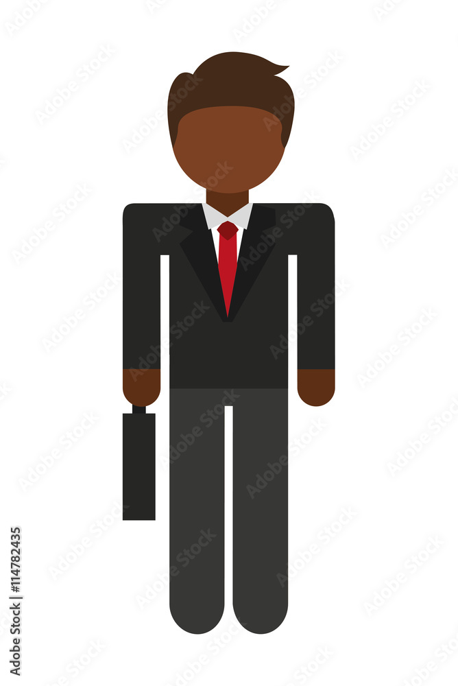 businessman avatar isolated icon design businessman avatar isolated icon design