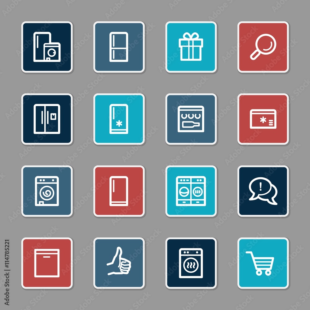 Kitchen Appliances Web Icons Kitchen Appliances Web Icons