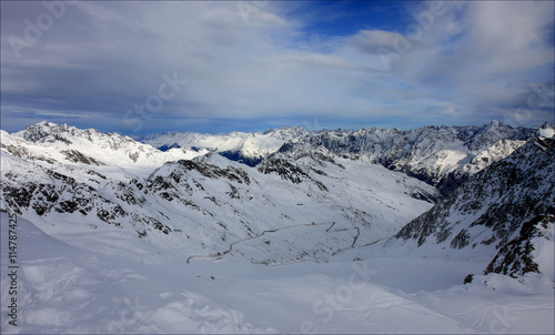 Mountains Alps in Austria, Zolden