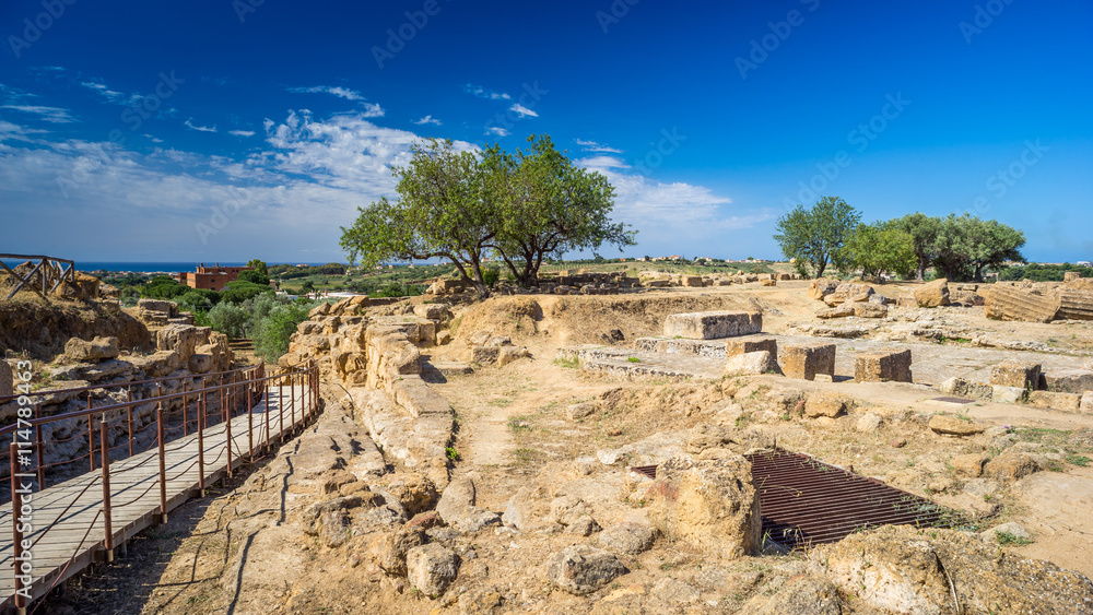 Valley of the Temples. Agrigento, Sicily, Italy