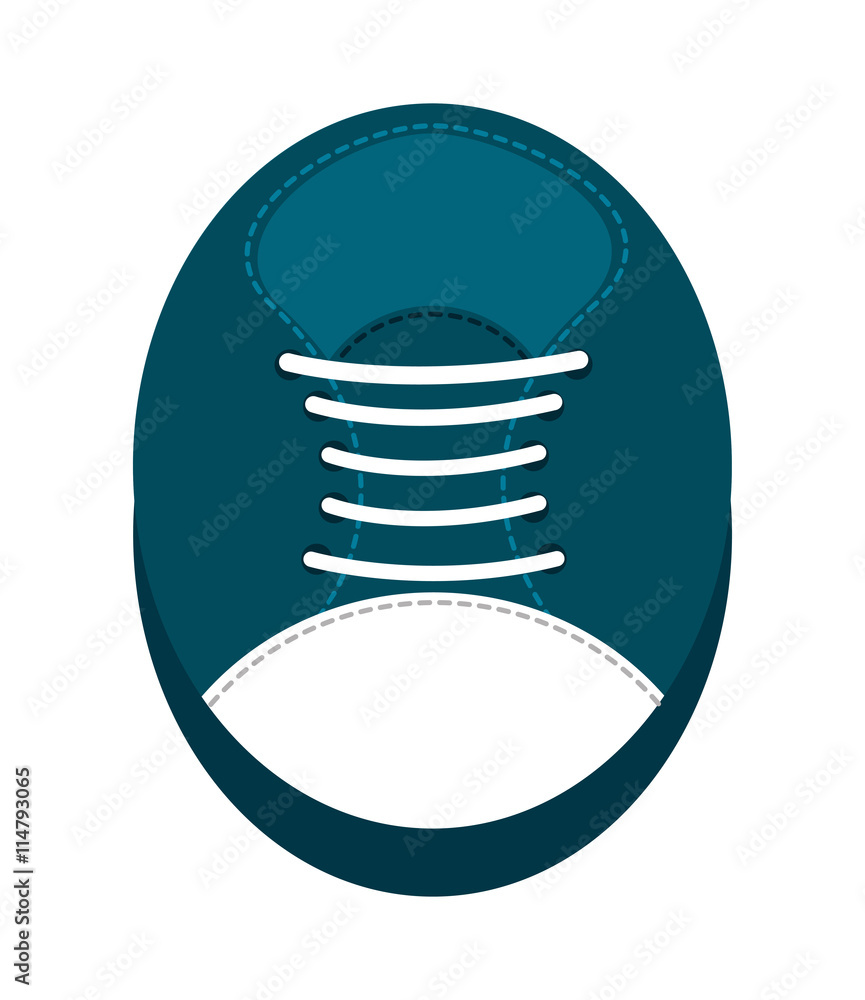 Baby shoe isolated icon design Baby shoe isolated icon design