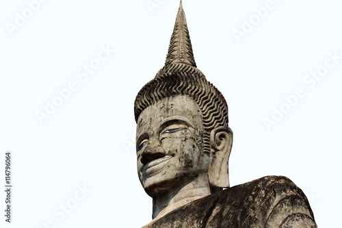 Buddha statue in Thaland temple photo