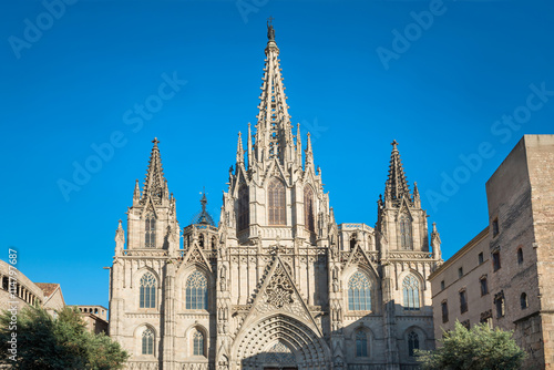 Cathedral de Barcelona in Spain