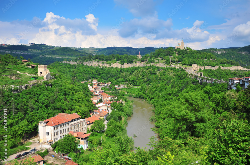 Panorama of Veliko Tarnovo