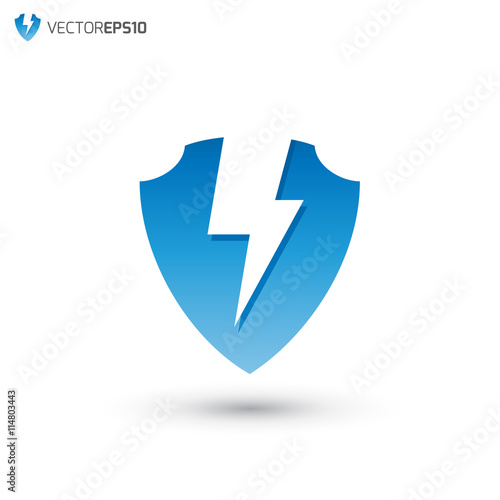 Free Download Electrical Shield Logo - GFXLoad