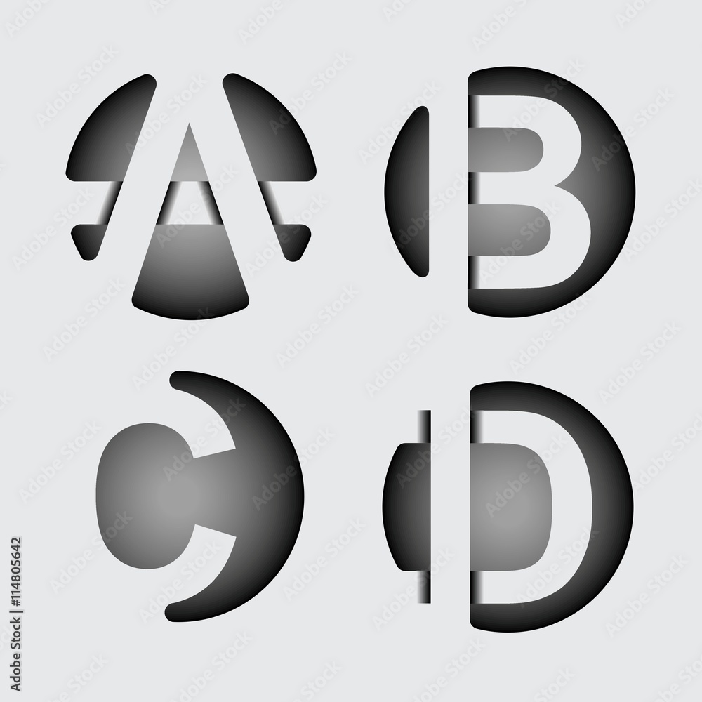 Abcd Black and White Stock Photos & Images - Alamy