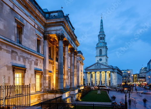 National Gallery T,rafalgar Square, London - UK