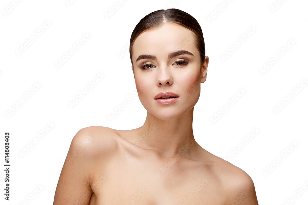 Beautiful Young Woman with Clean Fresh Skin Beautiful Young Woman with Clean Fresh Skin