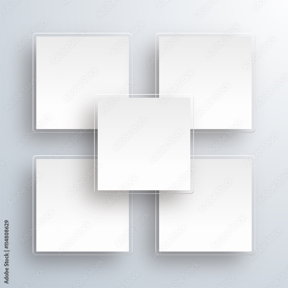 Crystal White Labels #Vector Background Crystal White Labels #Vector Background