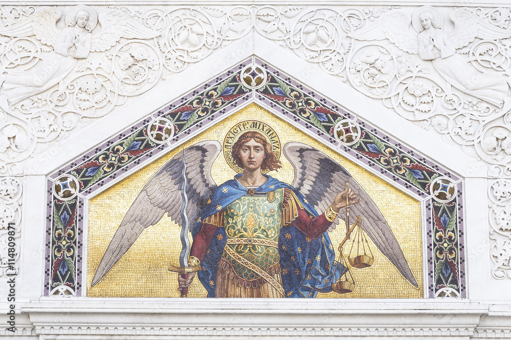 Mosaic of Saint Michael