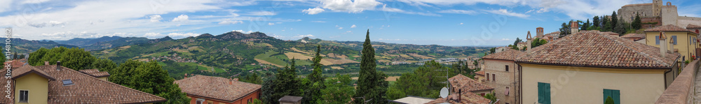 Panorama Verrucchio Emilia Romagna