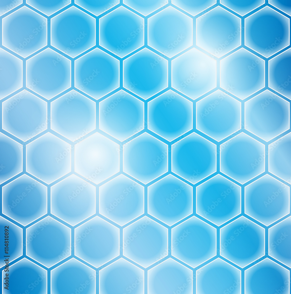 hexagon cell background hexagon cell background